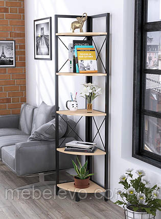Стелаж L-175 кутовий 1742х350х350мм Loft Design, фото 1