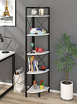 Стелаж L-175 кутовий 1742х350х350мм Loft Design, фото 2