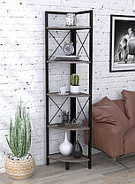 Стелаж L-175 кутовий 1742х350х350мм Loft Design, фото 5