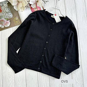 Чорна кофта на гудзиках з люрексною ниткою на дівчинку  OVS Розмір 12-13 років 158 см