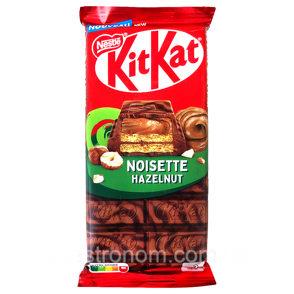 Батончик вафельний з лісовим горіхом кіт кат Нестле Nestle kit kat gazelnut 99g 15шт/ящ (Код: 00-00017636), фото 1