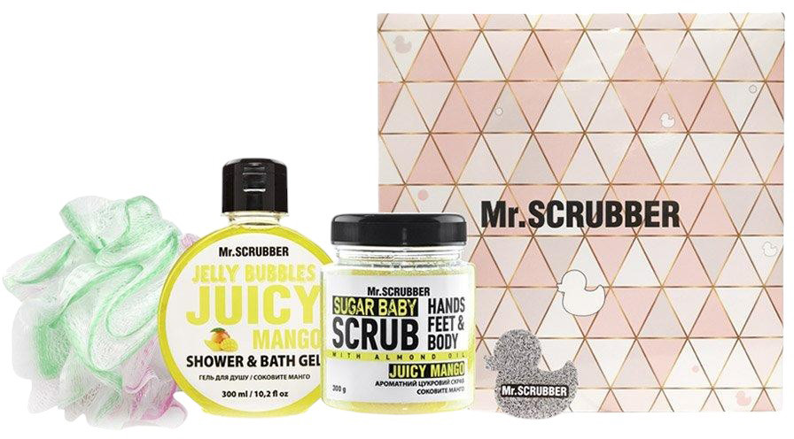 Набір Mr. Scrubber Juicy Mango, 3 шт (4820200378046)