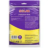 Серветки для збирання Solar віскозні побутові 3 шт, фото 2