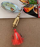 Блешня вертушка (оберталка) Siweida Terminator 27 г / 10 см, фото 5