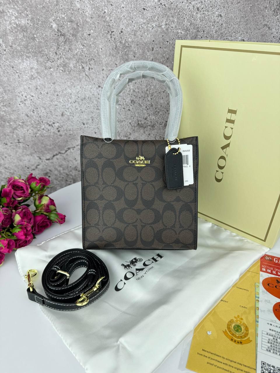 Coach Cally Black/Brown, фото 1