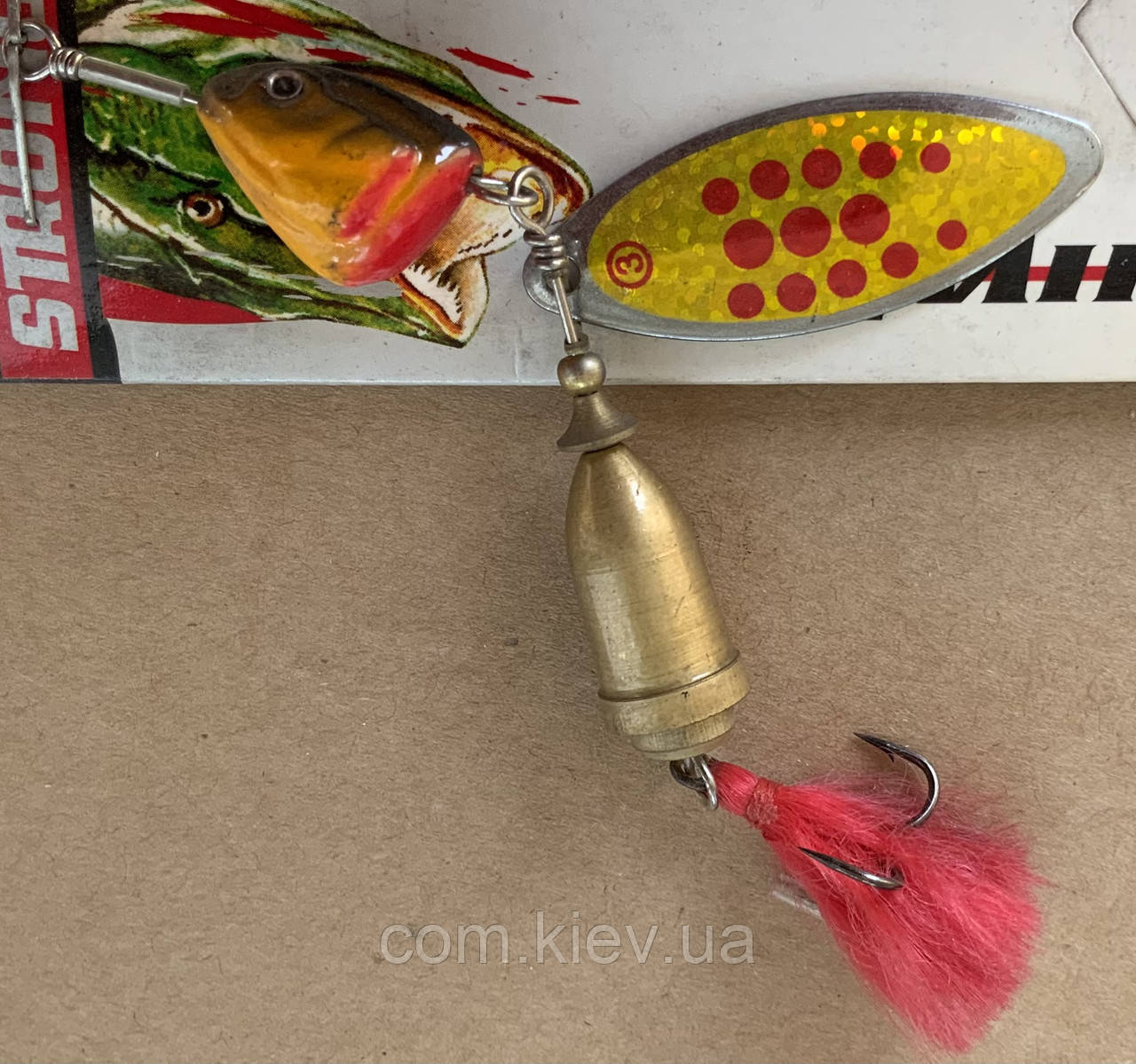 Блешня вертушка (оберталка) Siweida Terminator 23,5 г / 10 см, фото 1