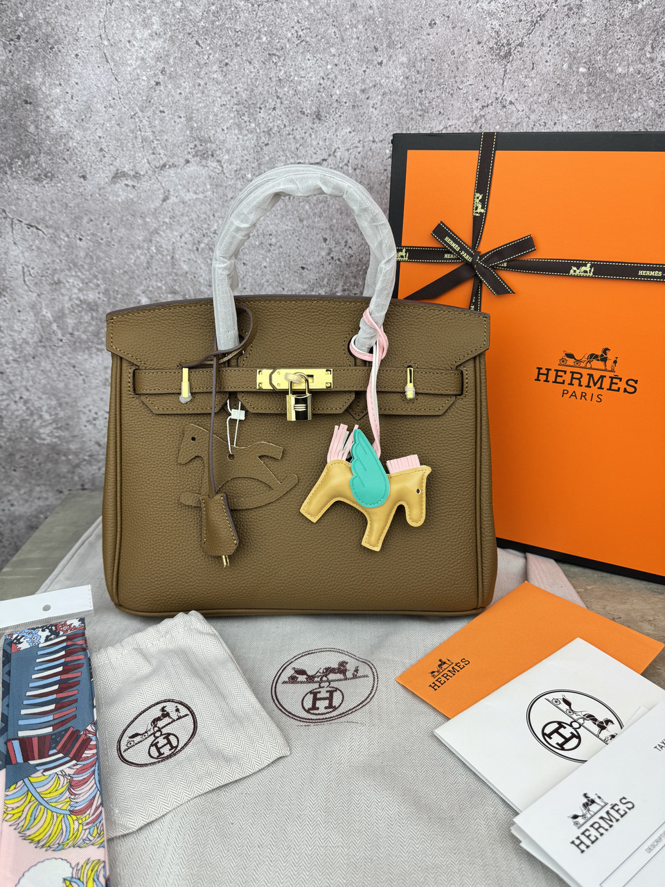 Hermes Birkin Brown