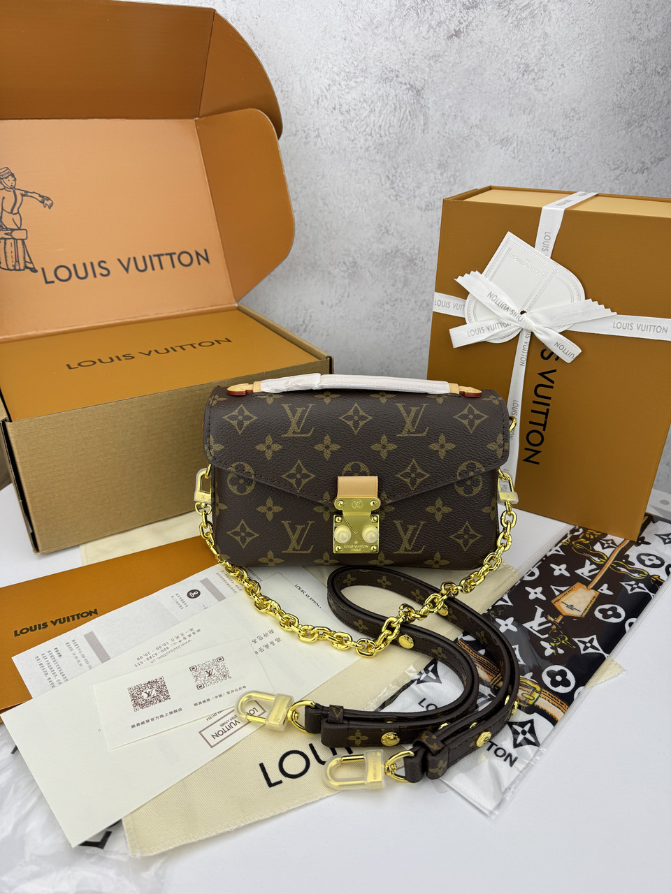 Louis Vuitton Pochette Metis East West 1:1