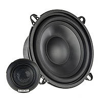 Компонентна акустика для авто Decker CD-132 потужні басовиті динаміки 13 см 5 дюймів з пищалками