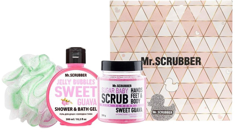 Набір Mr. Scrubber Sweet Guava, 3 шт (4820200379982)