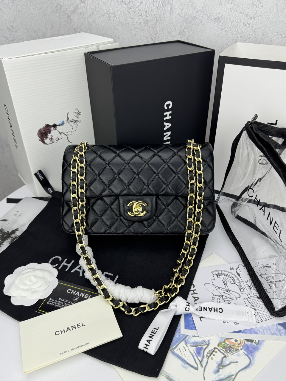 Chanel Black Gold (з косметичкою)