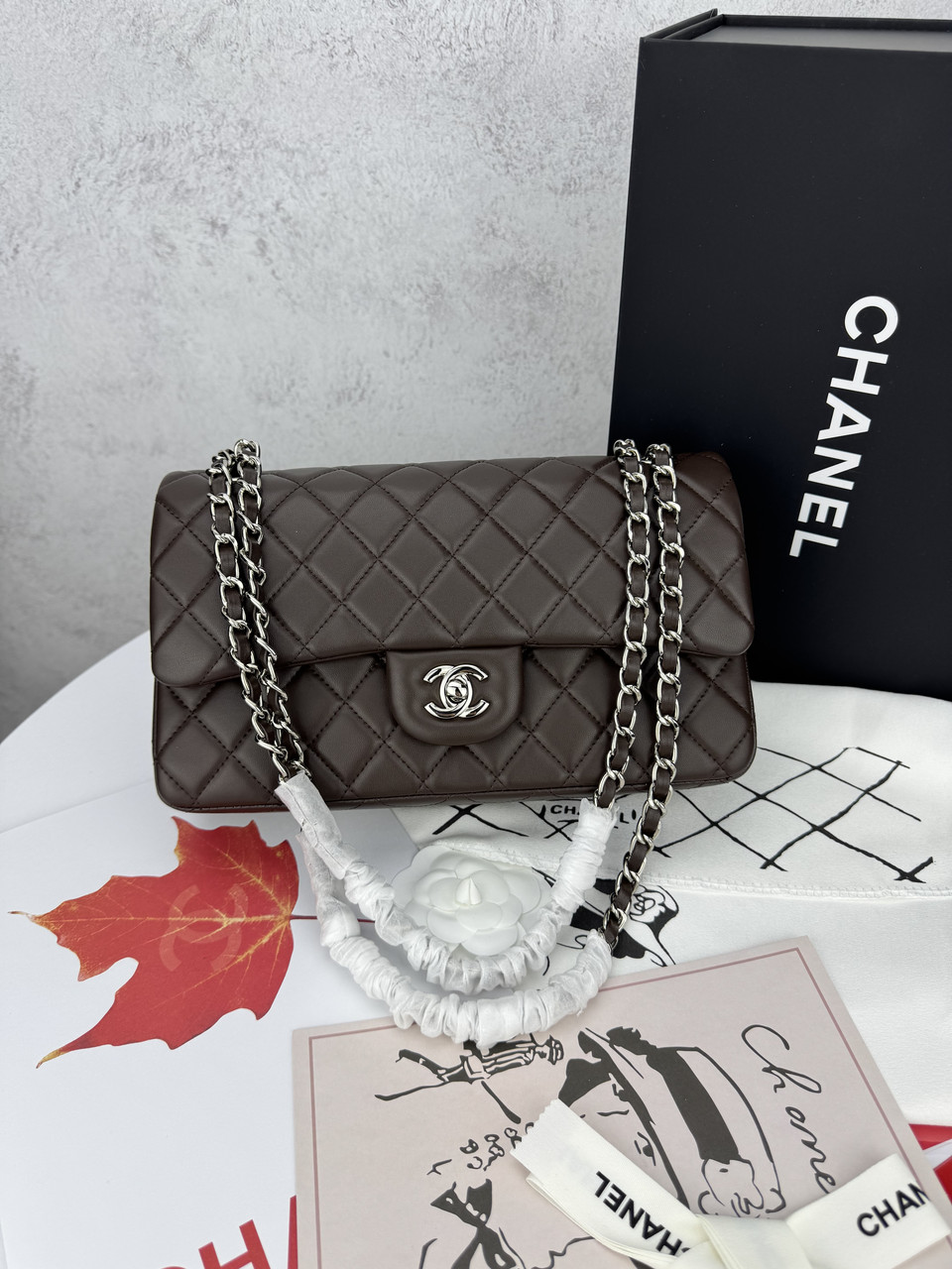 Chanel Chocolate Silver