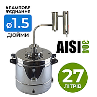 Апарат дистилятор сухопарник 27 л DN1.5