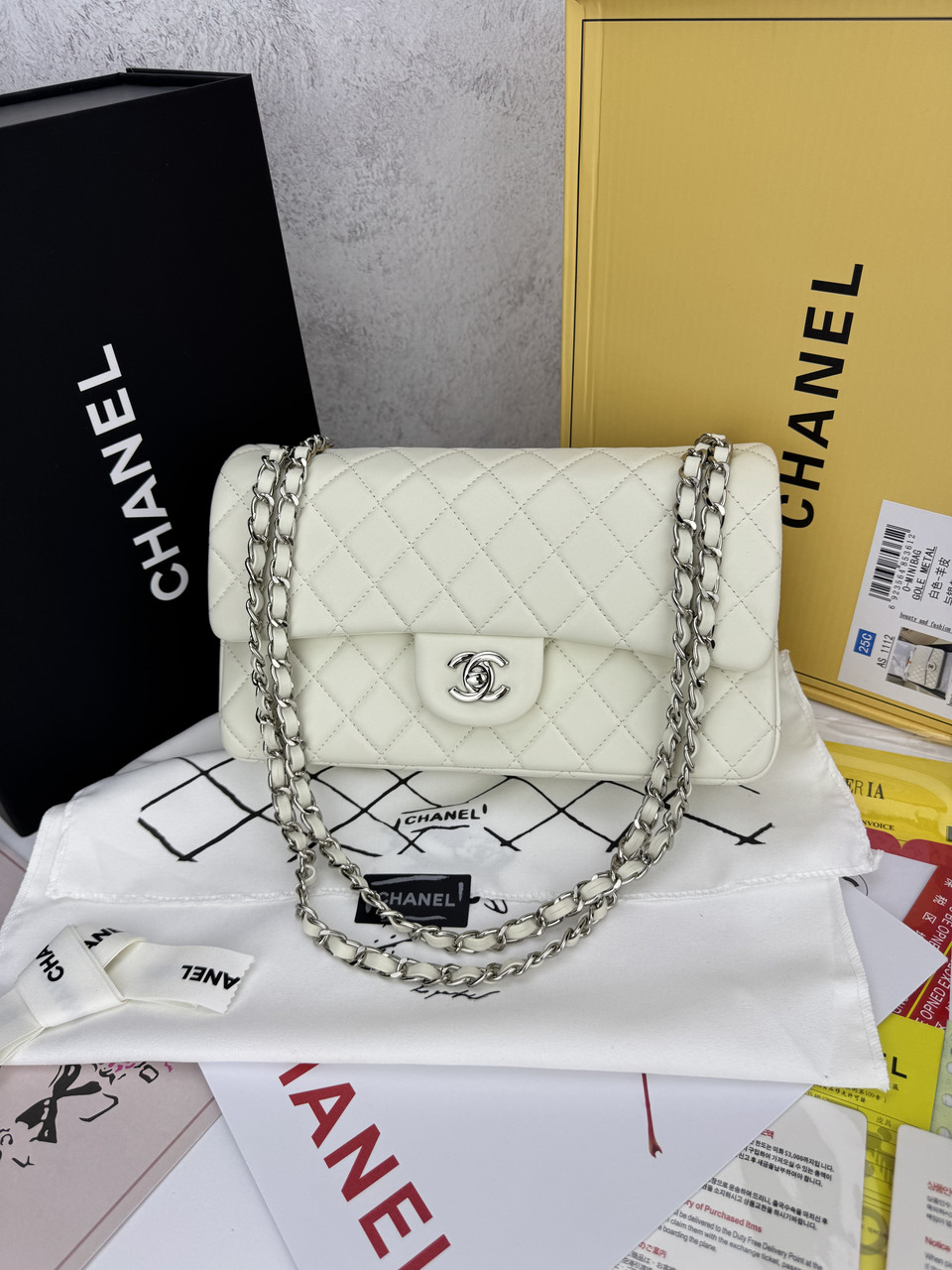 Chanel Milk Silver