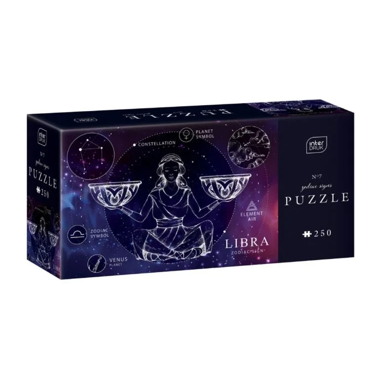 Пазли 250 Знак зодіаку 7 Терези, 33х48 см, фото 1