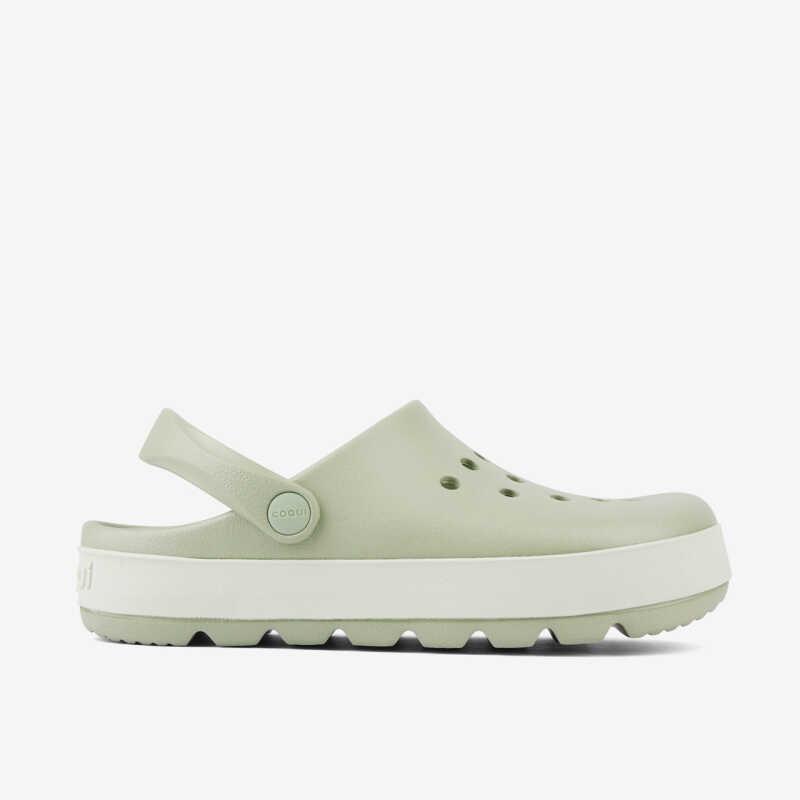 Сабо (крокси) COQUI жіночі NIKO (6452 Linden Green/Pastel Lt. Mint) оливковий
