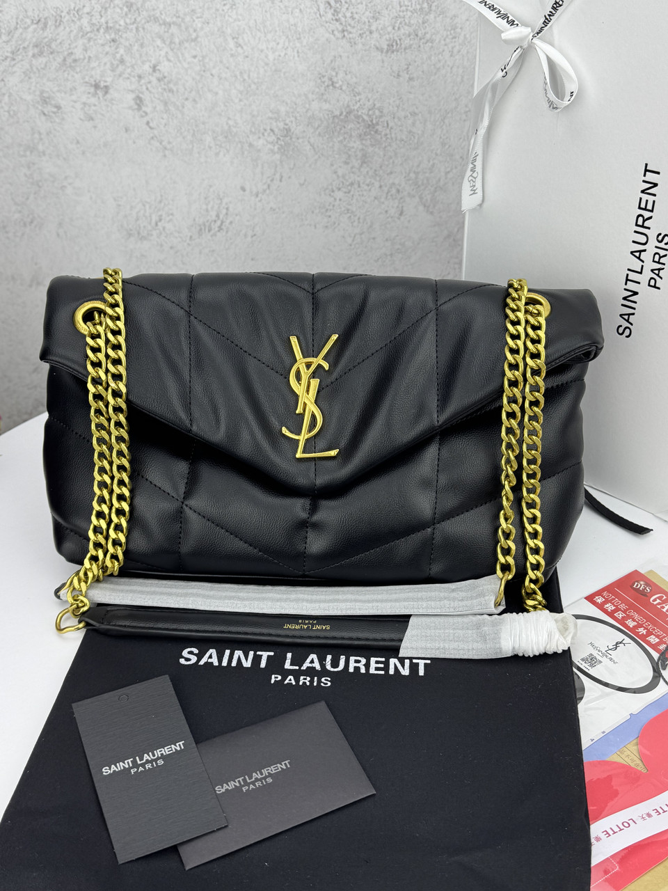 Yves Saint Laurent Puffer Black