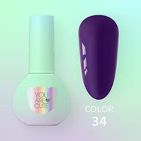 Гель-лак YouAreCute Color No34, 5 мл