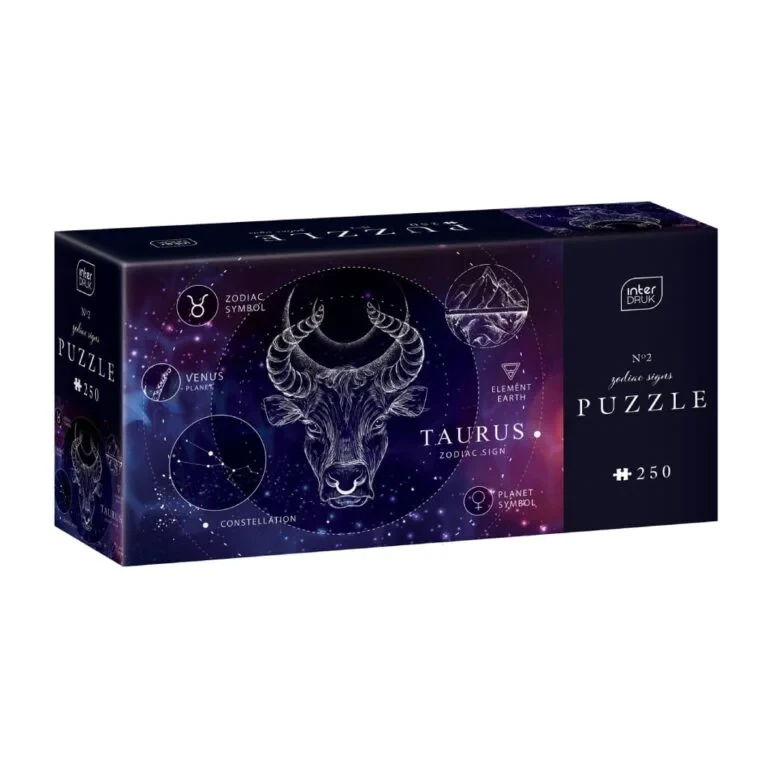 Пазли 250 Знак зодіаку 2 Телець, 33х48 см, фото 1