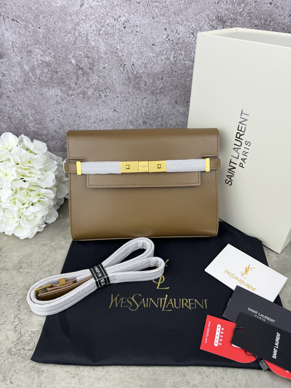 Yves Saint Laurent Manhattan Brown Gold
