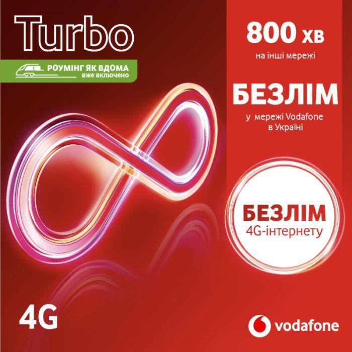 Стартовий пакет Vodafone Turbo