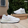 Чоловічі кросівки New Balance 574 Legacy Beige Бежеві Взуття Нью Беланс 574 Легезі замша текстиль демісезон, фото 11