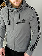 9303 Adidas Темно-сірий, фото 4