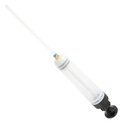 Шприц для заміни гальмівної та інших технічних рідин 0,5л BB500CC G.I.KRAFT, фото 1