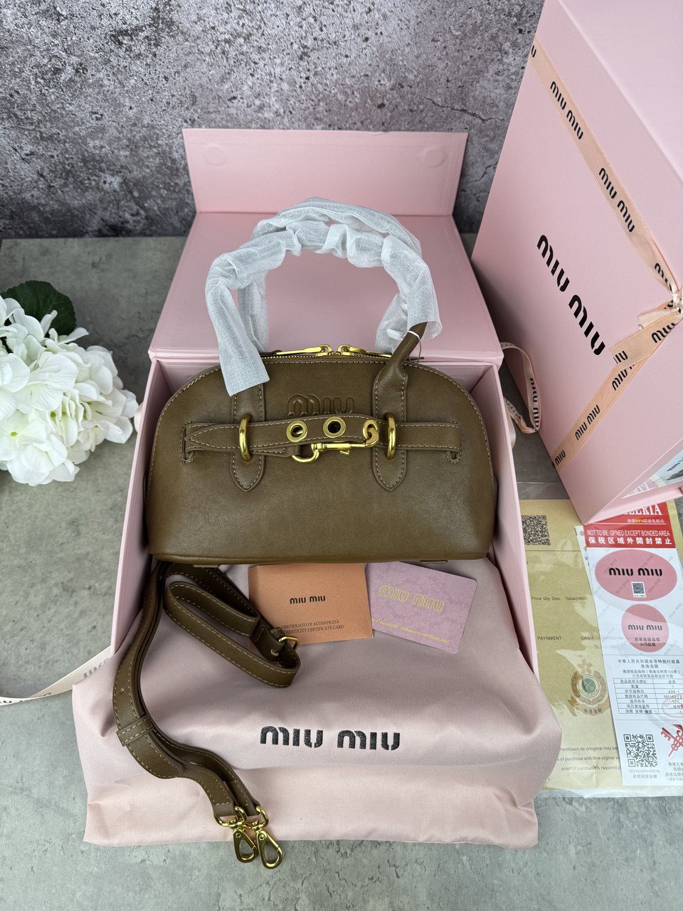 Miu Miu Brown