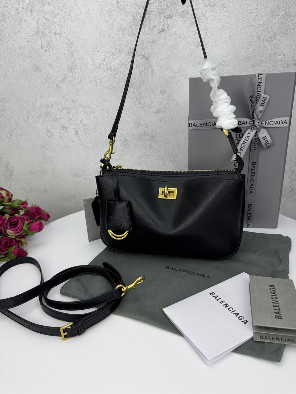 Balenciaga Rodeo mini Black Gold