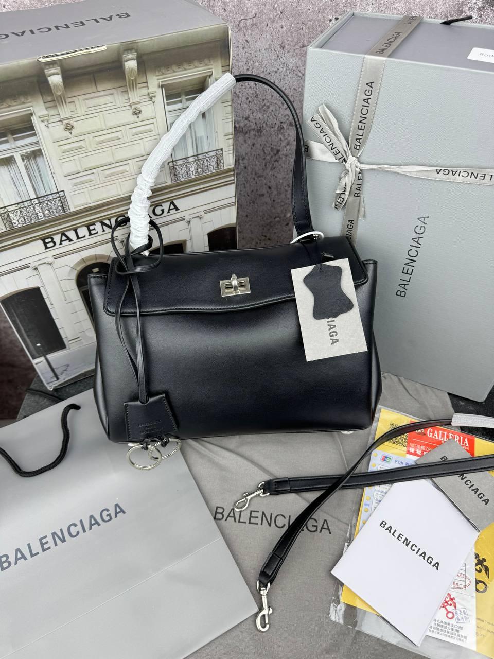 Balenciaga Rodeo Black Silver
