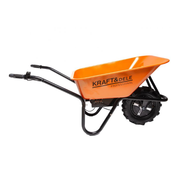 Акумуляторна тачка 80L 150KG 24V Kraft Dele KD3125, фото 1