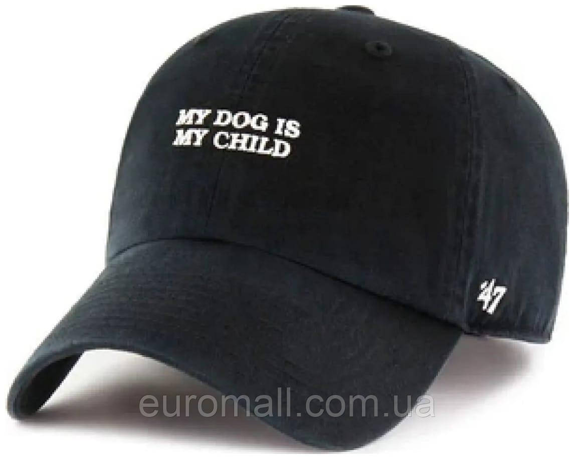 Кепка 47 Brand SLOGAN BASE RUNNER ICON чорний Унісекс One Size, фото 1