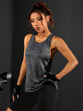 Майка жіноча спортивна з відкритою спиною