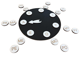 Годинник для навчання читання