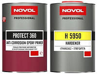 Грунт для авто Эпоксидный Novol Protect 360 0,8 л + 0,8 л отвердителя