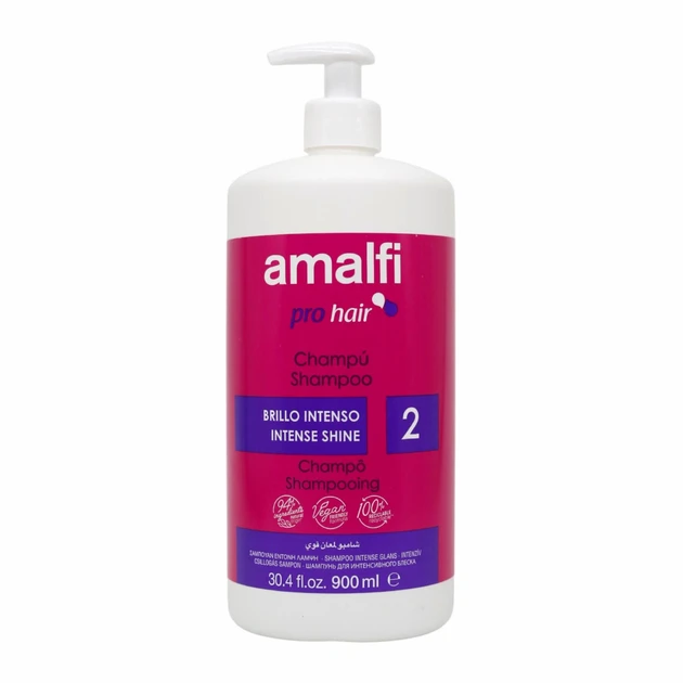Професійний шампунь Amalfi Effeto Brilliante з дозатором 900 мл