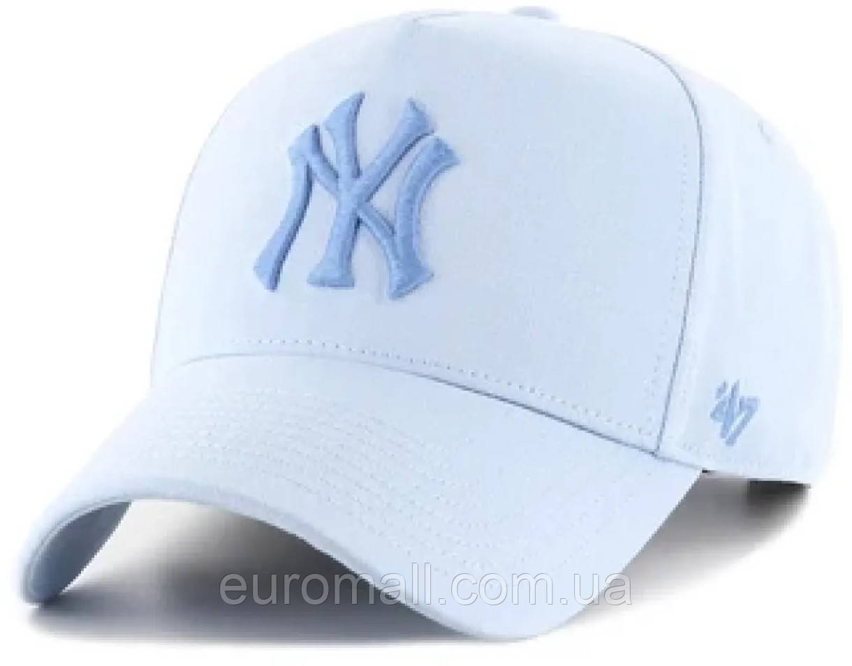Кепка MVP 47 Brand OFFSIDE DT MLB NEW YORK YANKEE блакитний Унісекс One Size, фото 1