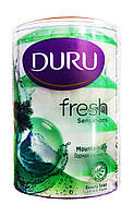 Туалетное мыло Duru Fresh Sensations Горная Свежесть (стакан 4 х 115 г) - 460 г.