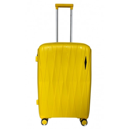 Валіза дорожня поліпропілен жовта (42 л) Арт.51103 yellow (S) Madisson Французька, фото 1
