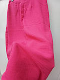Костюм літній ллянний жіночий малиновий 50\52, фото 10