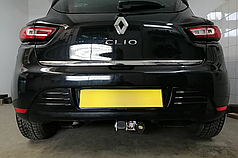 Оцинкований фаркоп на Renault Clio 2005-2019 хетчбек (3 і 4-е покоління) Швидкознімний автомат на ручці