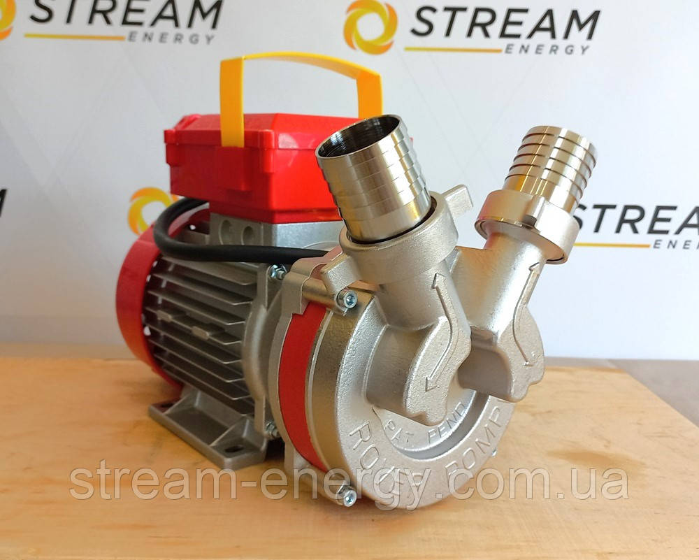 Харчовий насос для живого квасу, пива, сусла, оцту NOVAX 40T - 6500л/год, фото 1