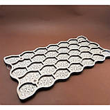 Органайзер для бісеру дерев'яний з прозорою кришкою 060174, фото 2