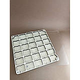 Органайзер для бісеру дерев'яний з прозорою кришкою 060312, фото 2