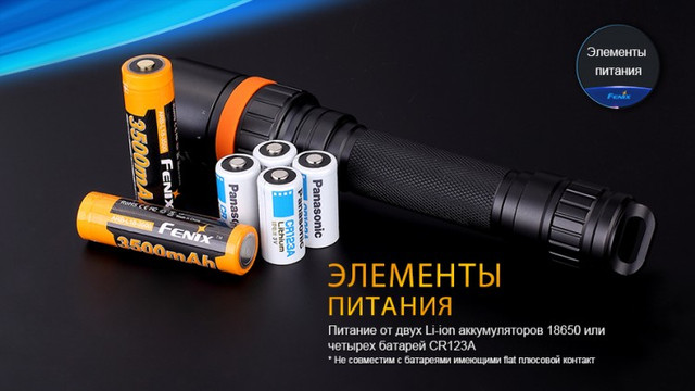Підводний ліхтар Fenix SD20 Cree XM-L 2 U2