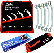 Ключі накидні для розбирання генераторів 5 шт. Silver S10985, фото 3