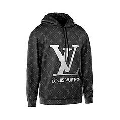 Худі чоловіче з принтом «Луї Віттон. Логотип. Louis Vuitton. Logo»