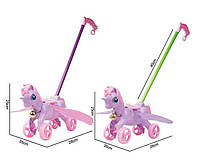 Барвистий дитячий засіб пересування з двома варіантами
