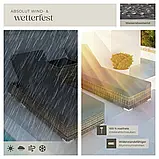 Елегантний набір алюмінієвих шезлонгів із ротанга + столик + чохли, фото 6